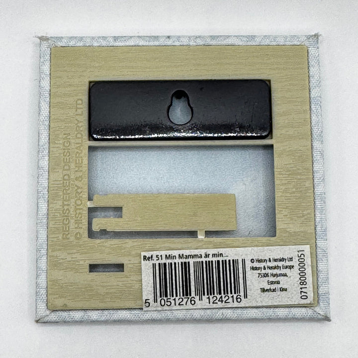 Magnet Minne Mamma Ängelmotif Blå