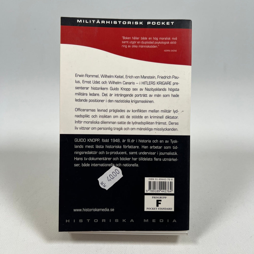 Hitlers Krigare av Guido Knopp - Militärhistorisk Pocket - Homy Secondhand Online