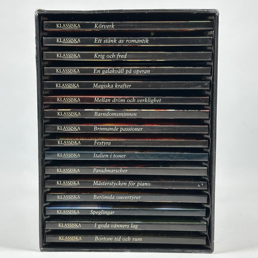 Samling av Klassiska och Lugna Musik - CD - skivor - Homy Secondhand Online