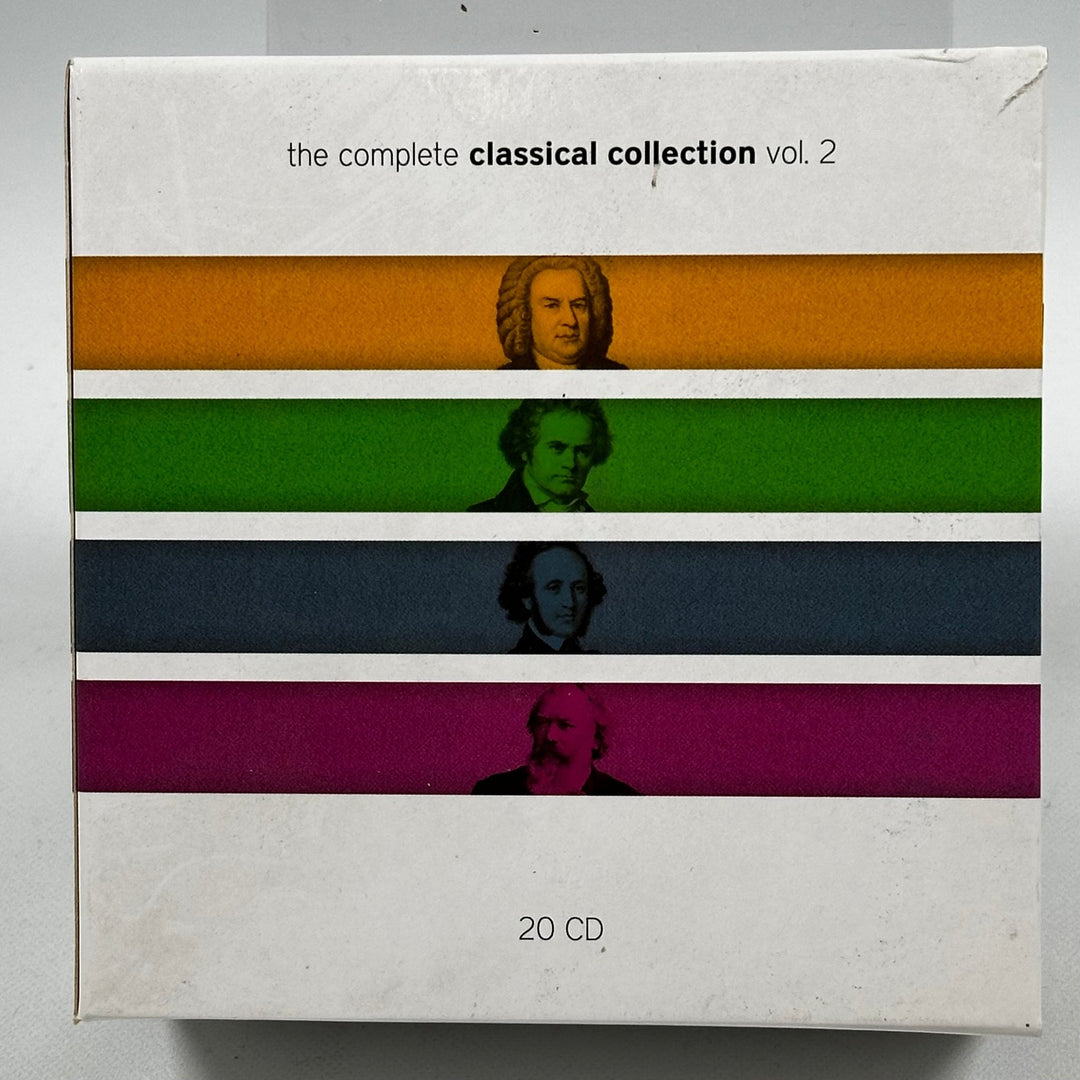 Färgglad Klassisk Musiksamling, 20 CD - set - Homy Secondhand Online