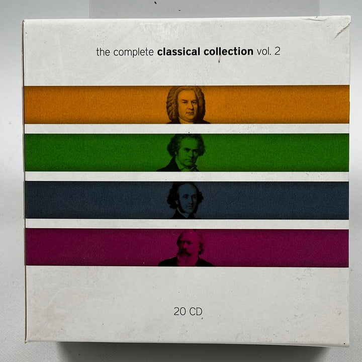 Färgglad Klassisk Musiksamling, 20 CD - set - Homy Secondhand Online