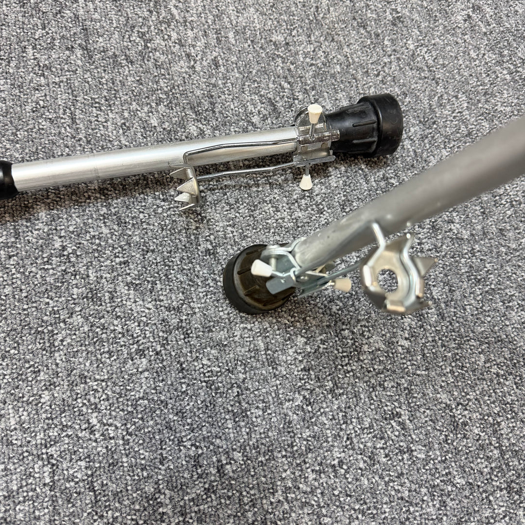 Sanicare klassiska justerbara armbågskryckor aluminium