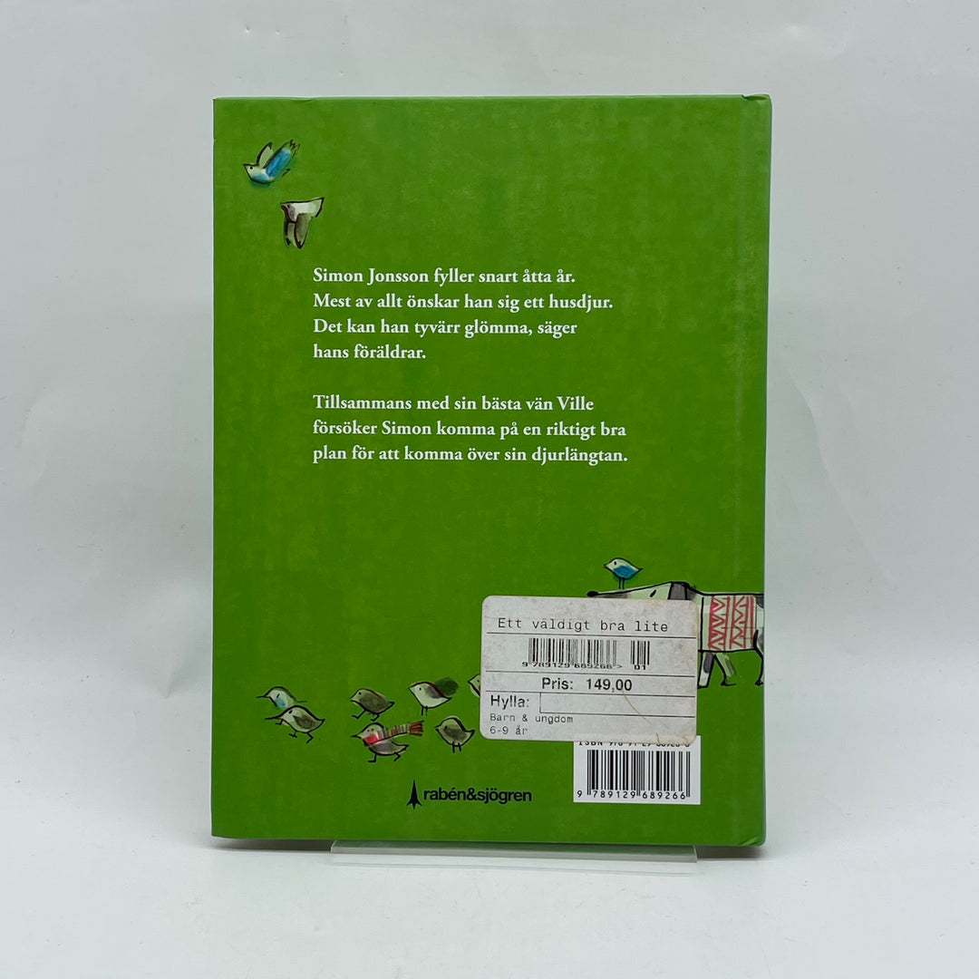 Barnbok "Ett väldigt bra litet djur" begagnad