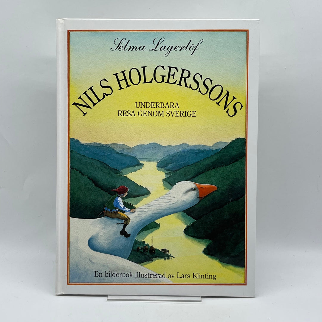 Klassisk Bok Nils Holgerssons Resa Vintage