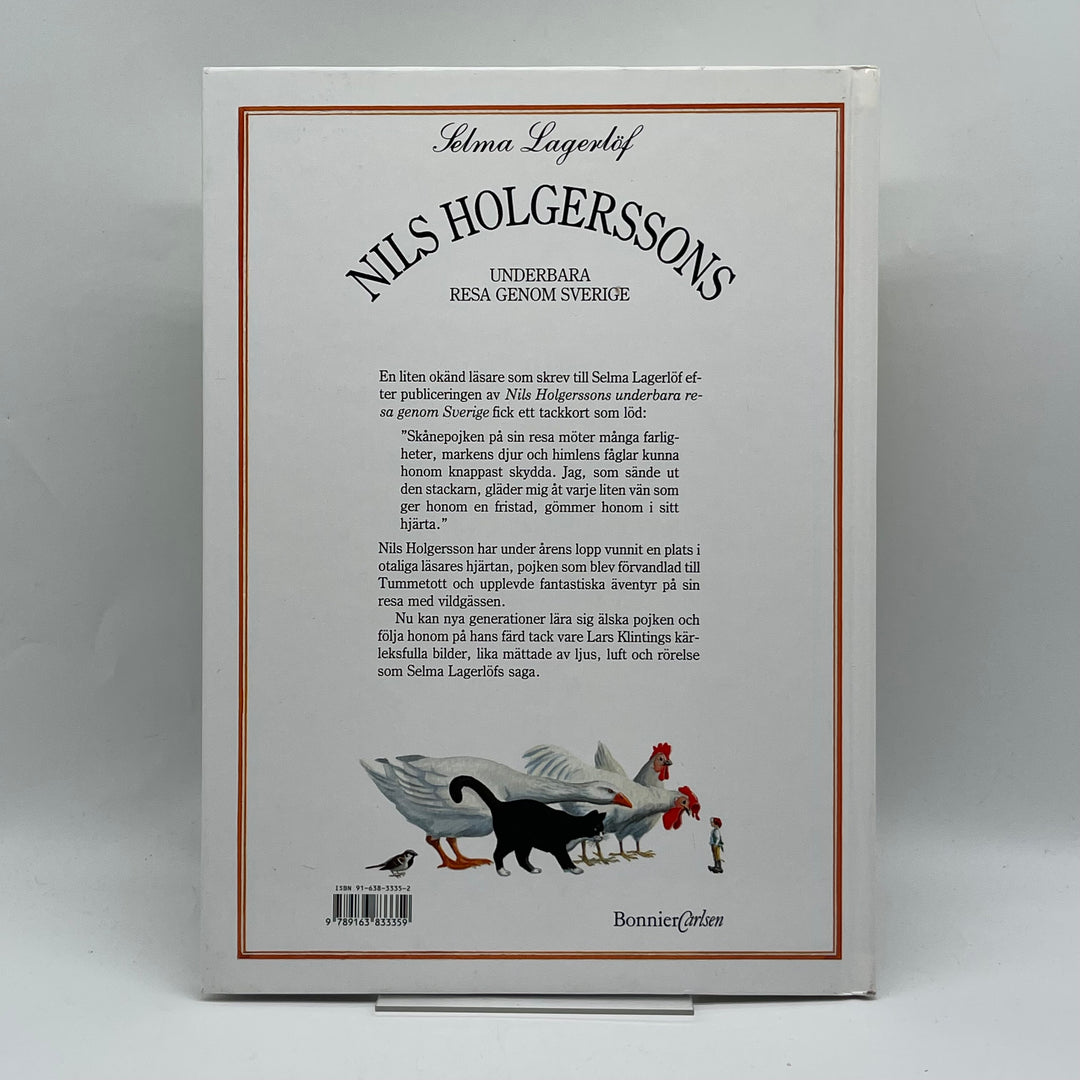 Klassisk Bok Nils Holgerssons Resa Vintage