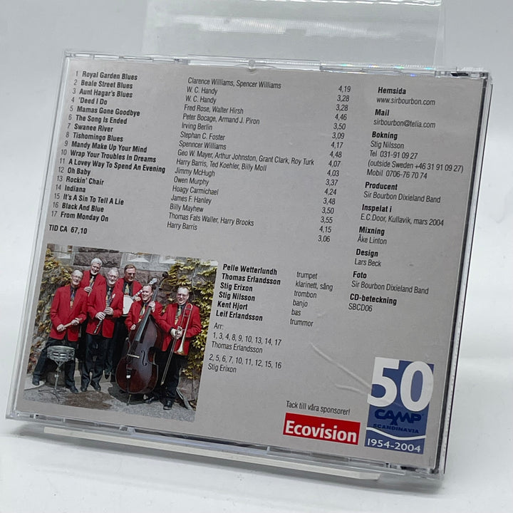 Sir Bourbon Dixieland Band Jazz CD Begagnad