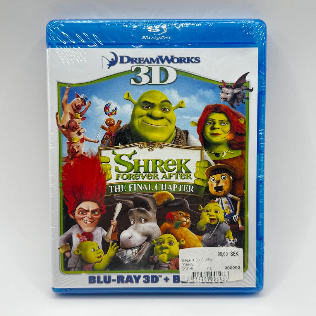 Shrek Forever After Blu-ray 3D DreamWorks