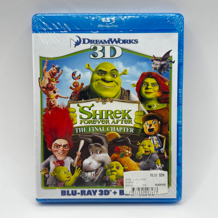 Shrek Forever After Blu-ray 3D DreamWorks