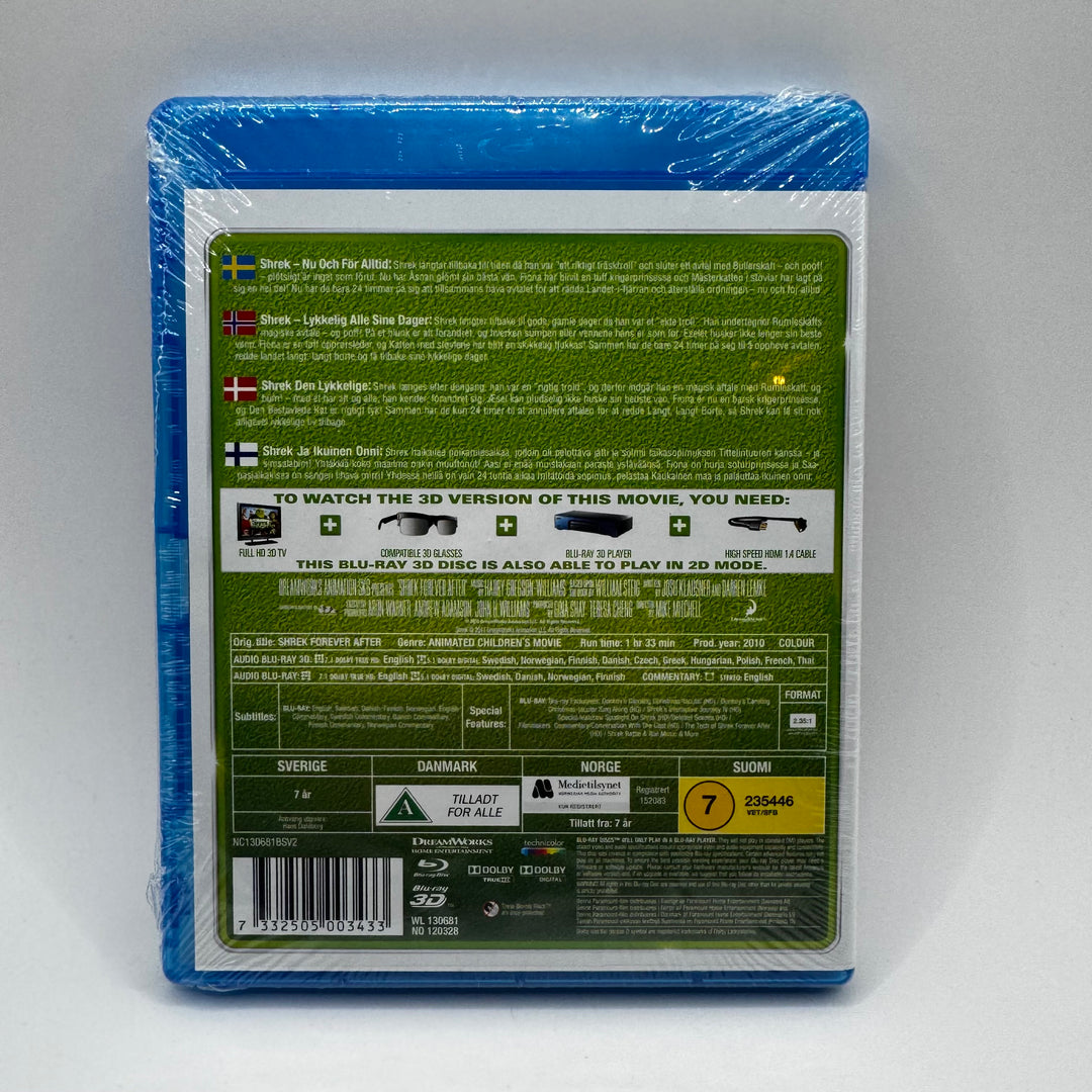 Shrek Forever After Blu-ray 3D DreamWorks