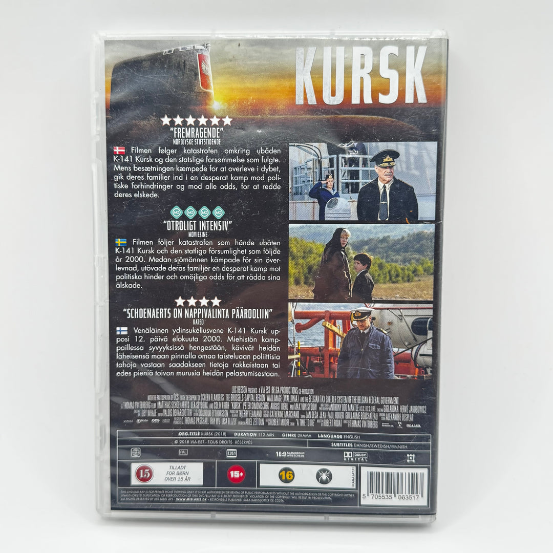 Kursk DVD i mycket gott skick