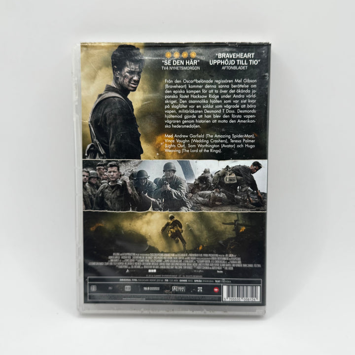 Hacksaw Ridge DVD i mycket gott skick