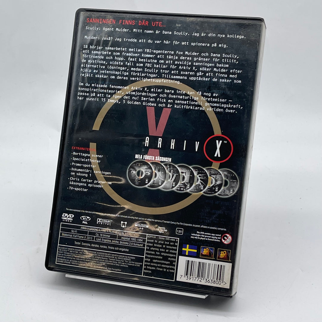 Arkiv X Säsong 1 DVD Retro Klassiker