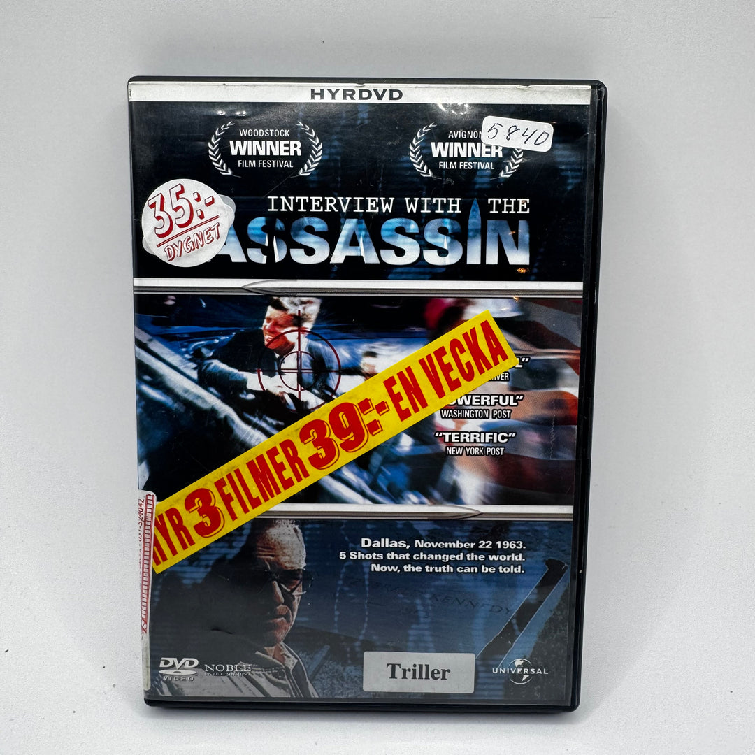 Interview with the Assassin DVD Thriller Universal