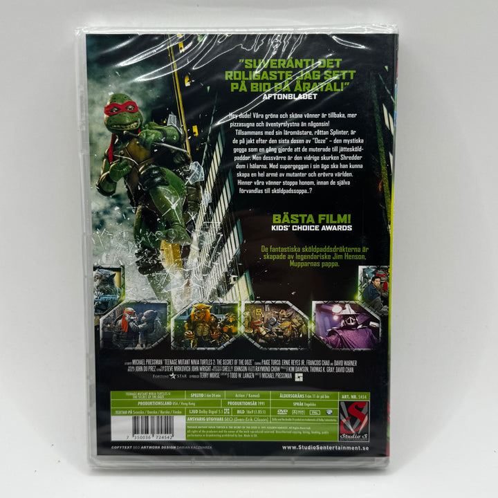 Teenage Mutant Ninja Turtles Retro DVD Nytt