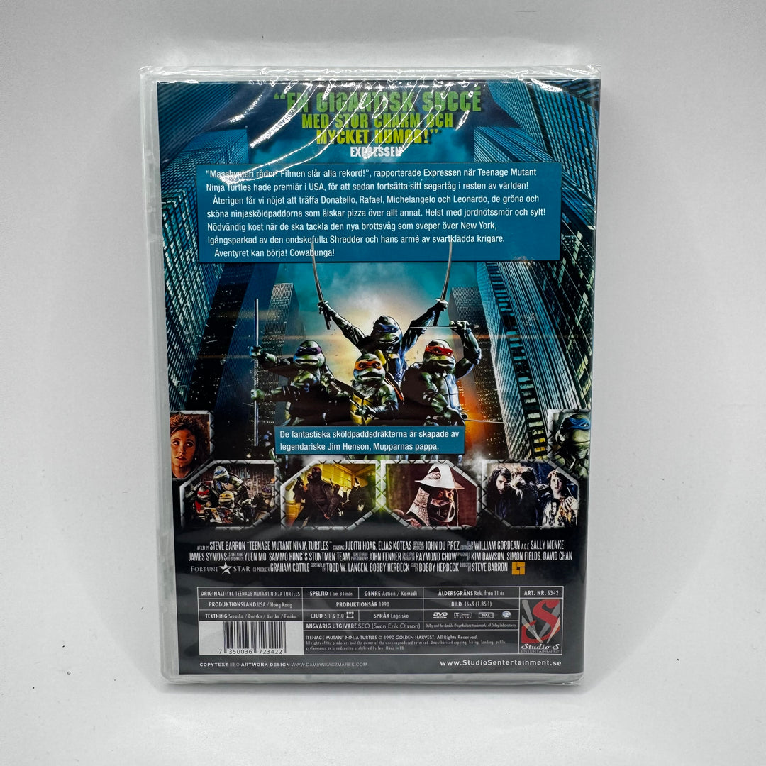 Teenage Mutant Ninja Turtles DVD Retro