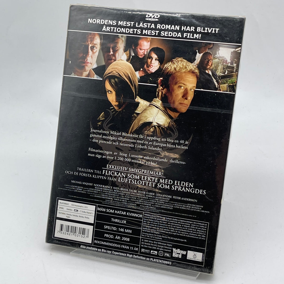 Klassisk Thriller DVD Män som Hatar Kvinnor