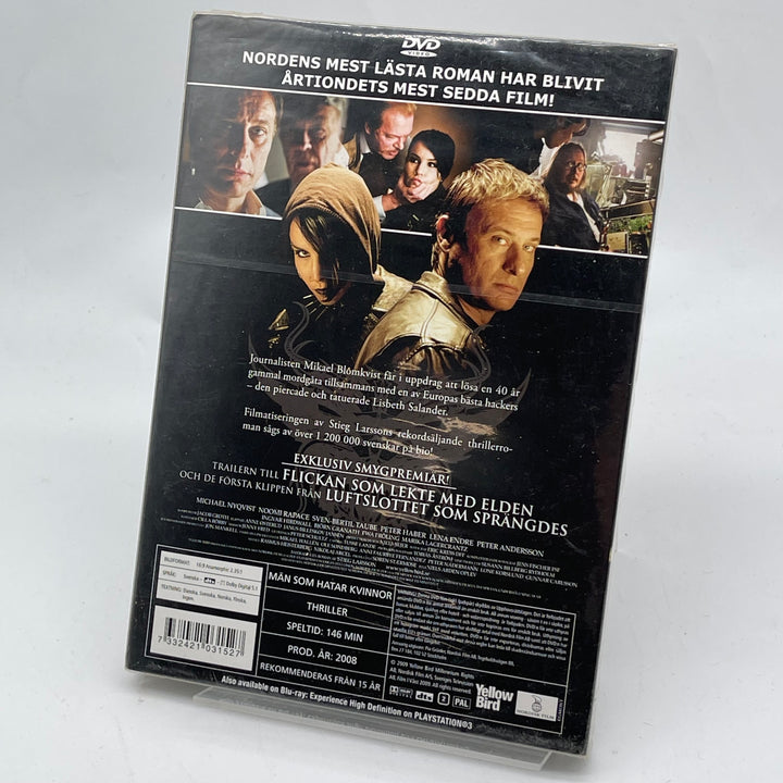 Klassisk Thriller DVD Män som Hatar Kvinnor