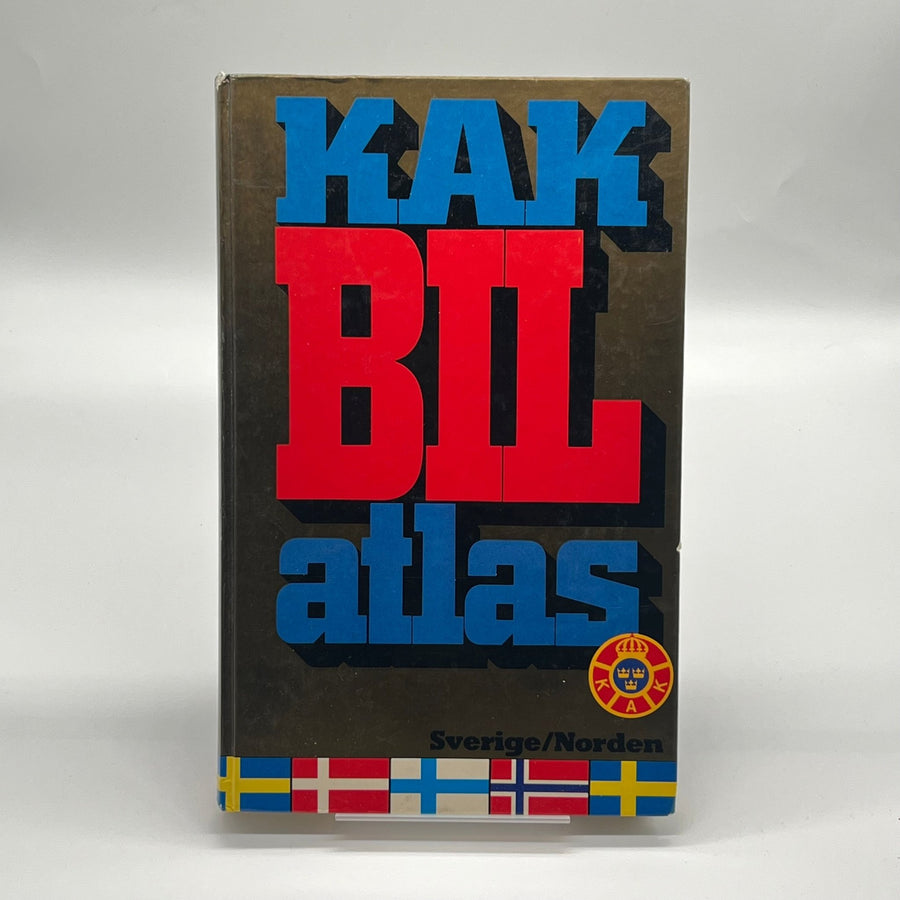 Klassiskt KAK Bilatlas - Sverige och Norden - Homy Secondhand Online