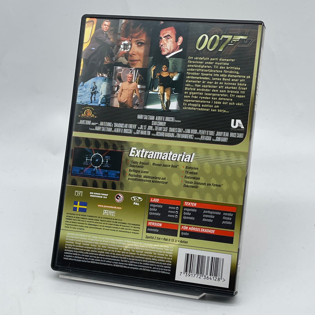 Klassisk James Bond DVD Diamantfeber Retro