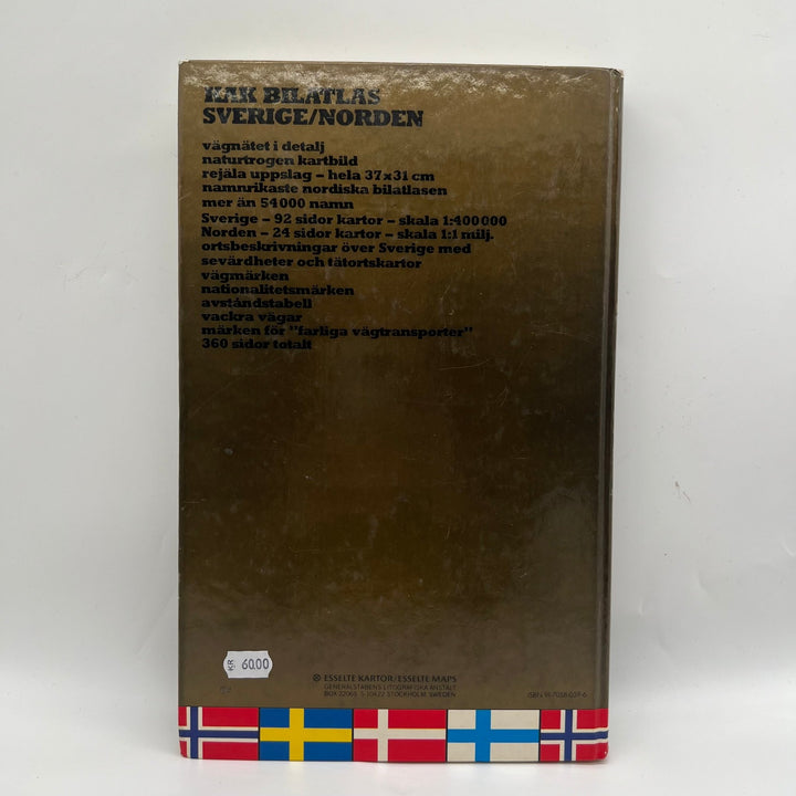 Klassiskt KAK Bilatlas - Sverige och Norden - Homy Secondhand Online