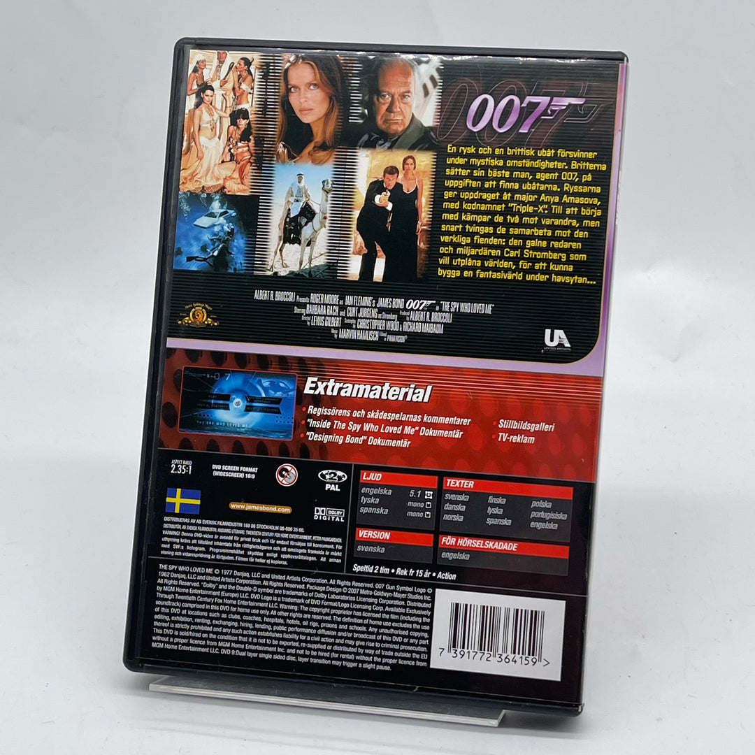 James Bond Älskade Spion Specialutgåva DVD Retro