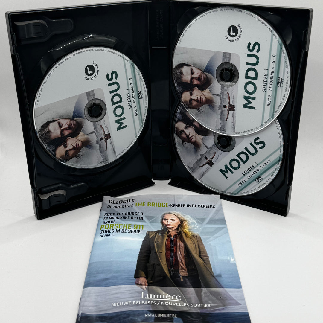Modus Svensk Kriminalserie Säsong 1 DVD