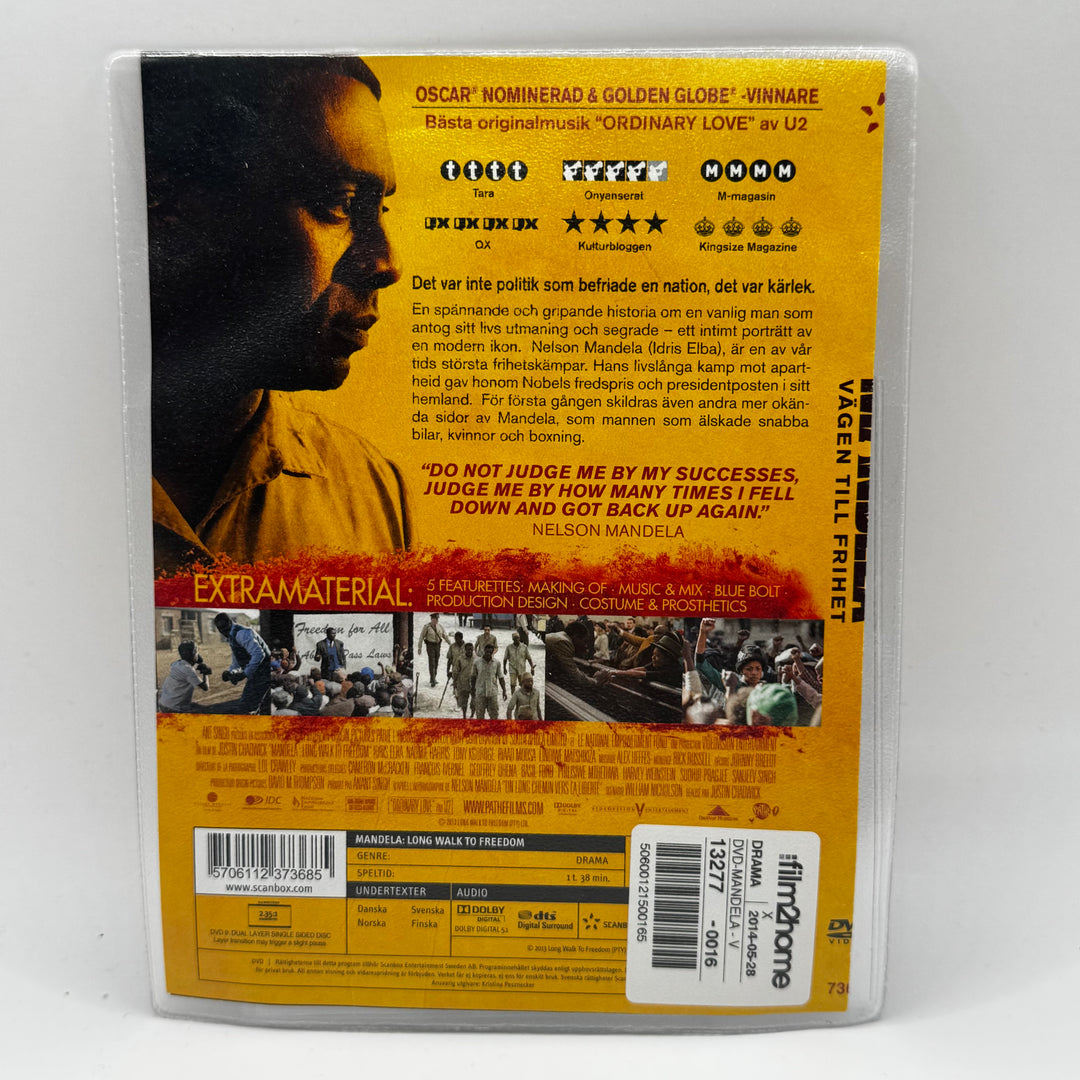 DVD Mandela: Long Walk to Freedom Drama