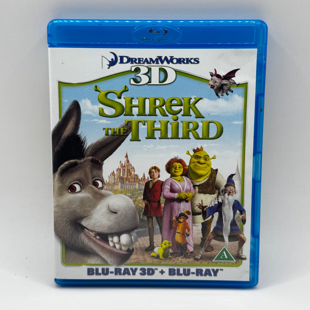 Shrek den tredje 3D Blu-ray begagnad
