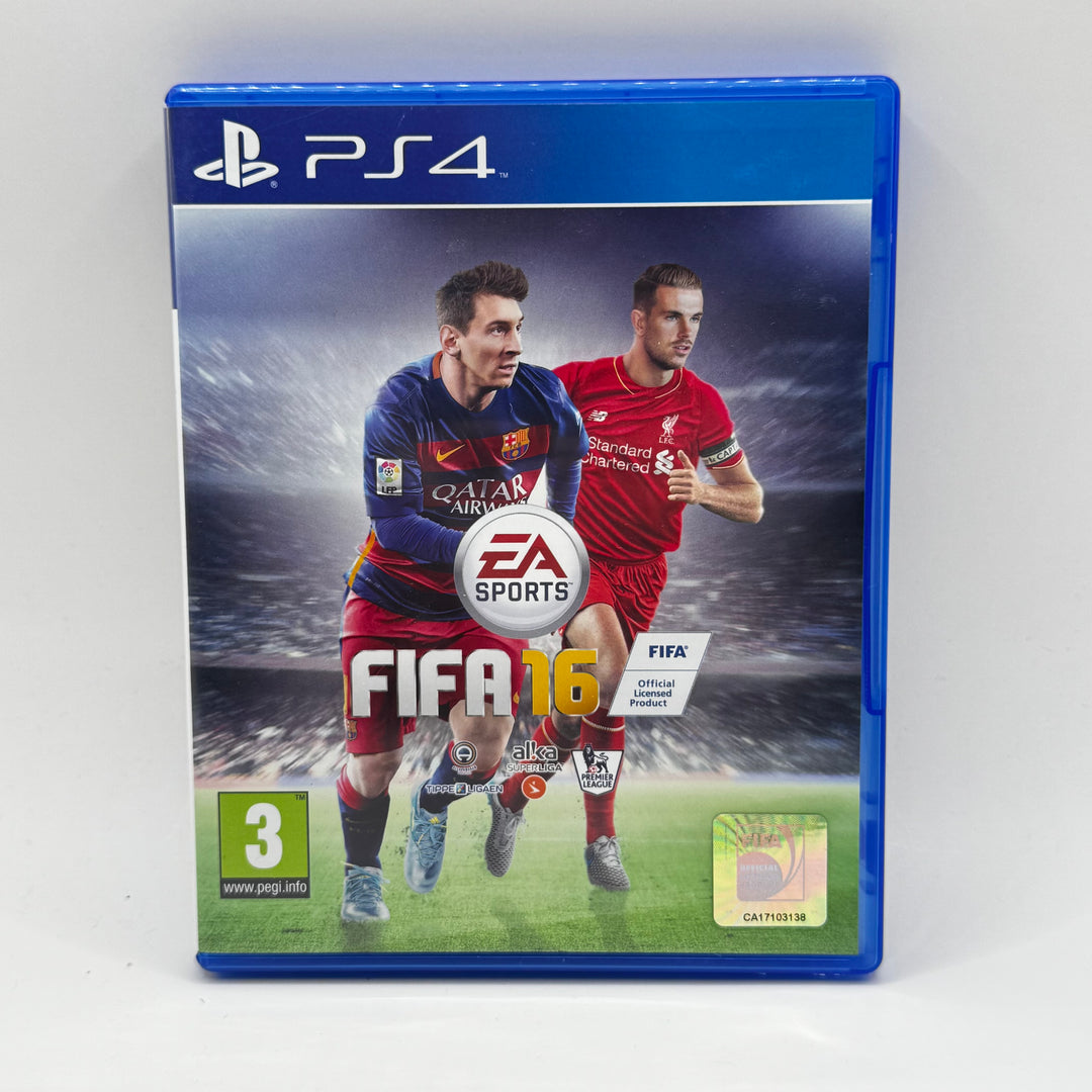 Klassiskt FIFA 16 PS4-spel från EA Sports