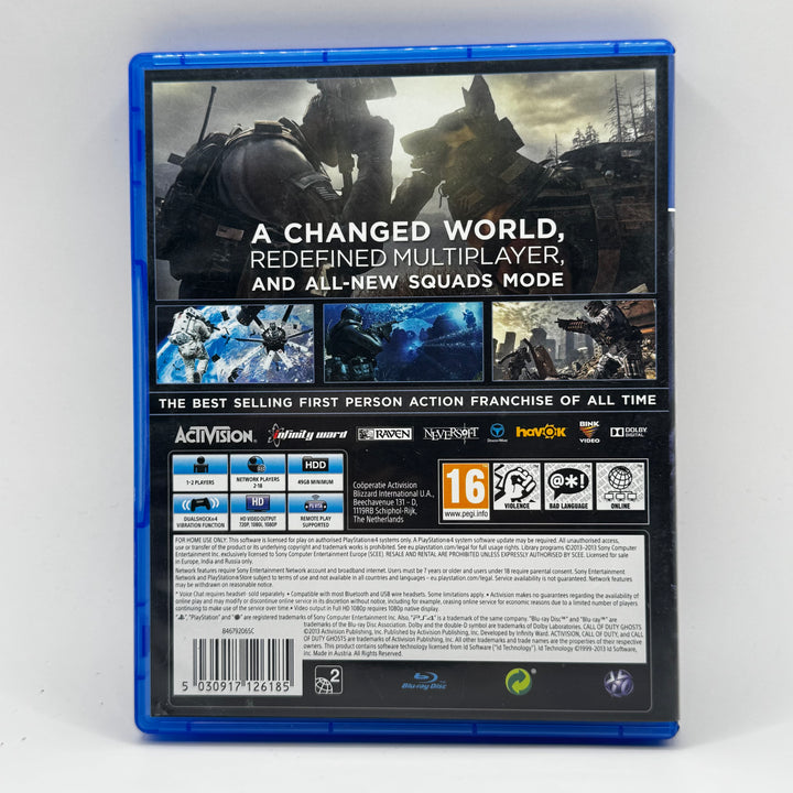 Begagnad Call of Duty: Ghosts för PS4
