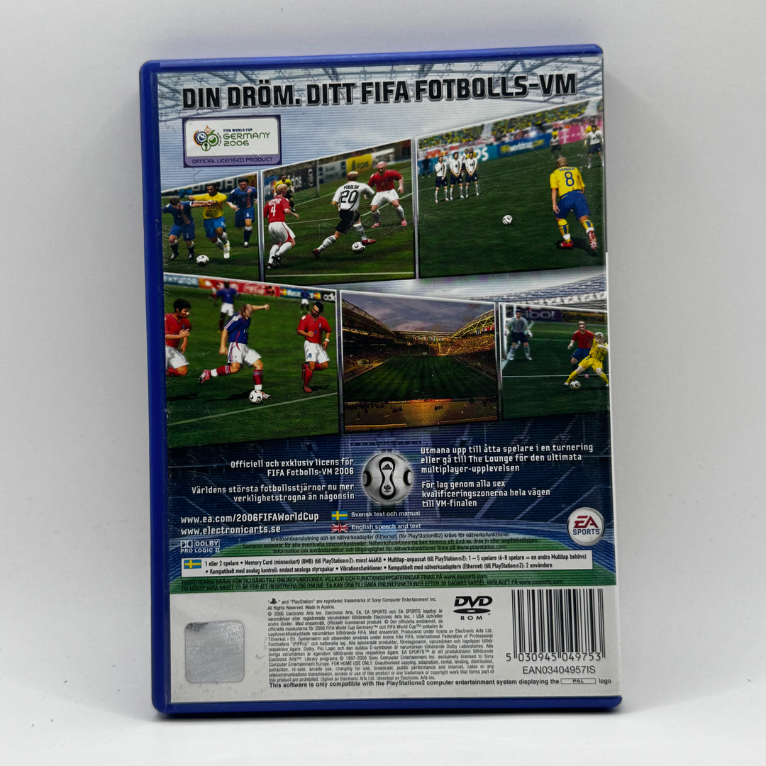 Retro PlayStation 2-spel FIFA World Cup 2006
