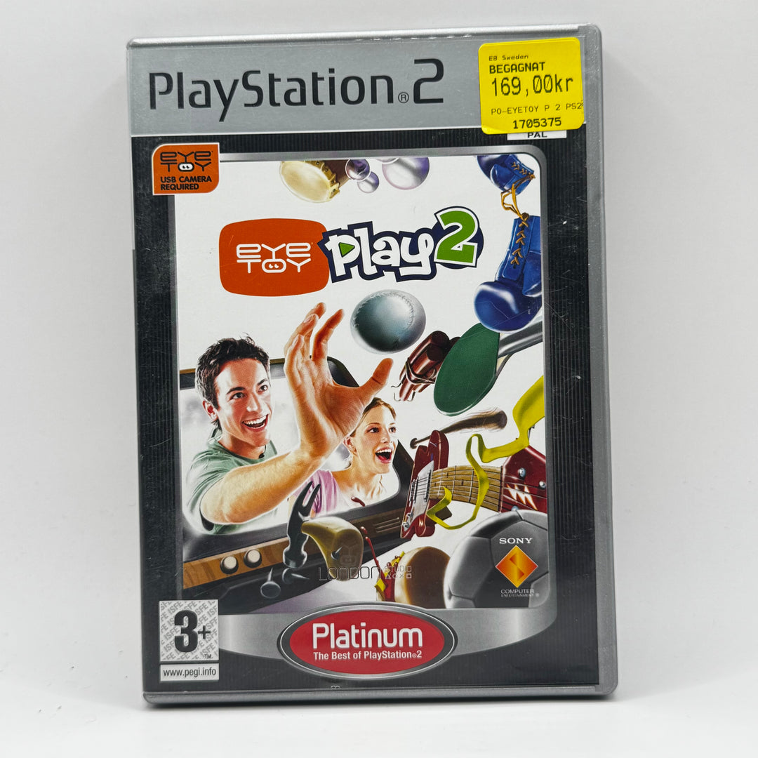 EyeToy: Play 2 Retro PS2-spel Sony