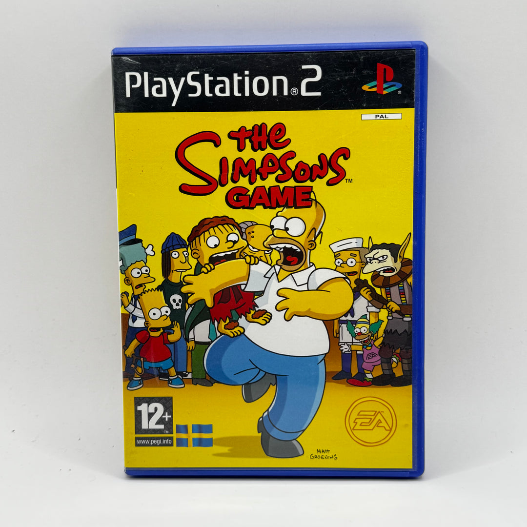 The Simpsons Game Retro PS2-spel