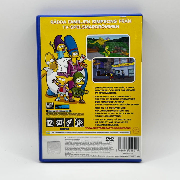 The Simpsons Game Retro PS2-spel