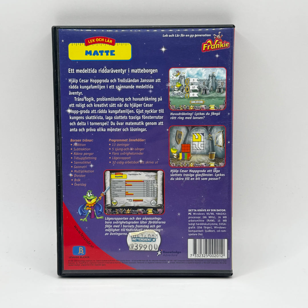 Lek och Lär Retro Matematik-CD Barn