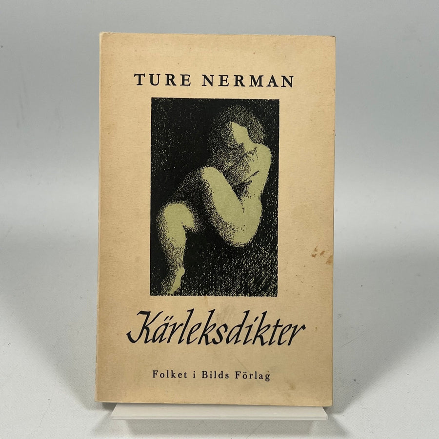 Ture Nerman - Kärleksdikter, Vintage Poesibok - Homy Secondhand Online