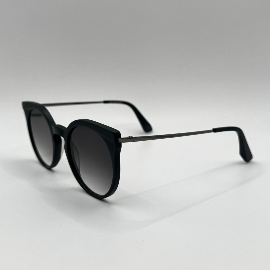 MVMT solglasögon svart rund ram