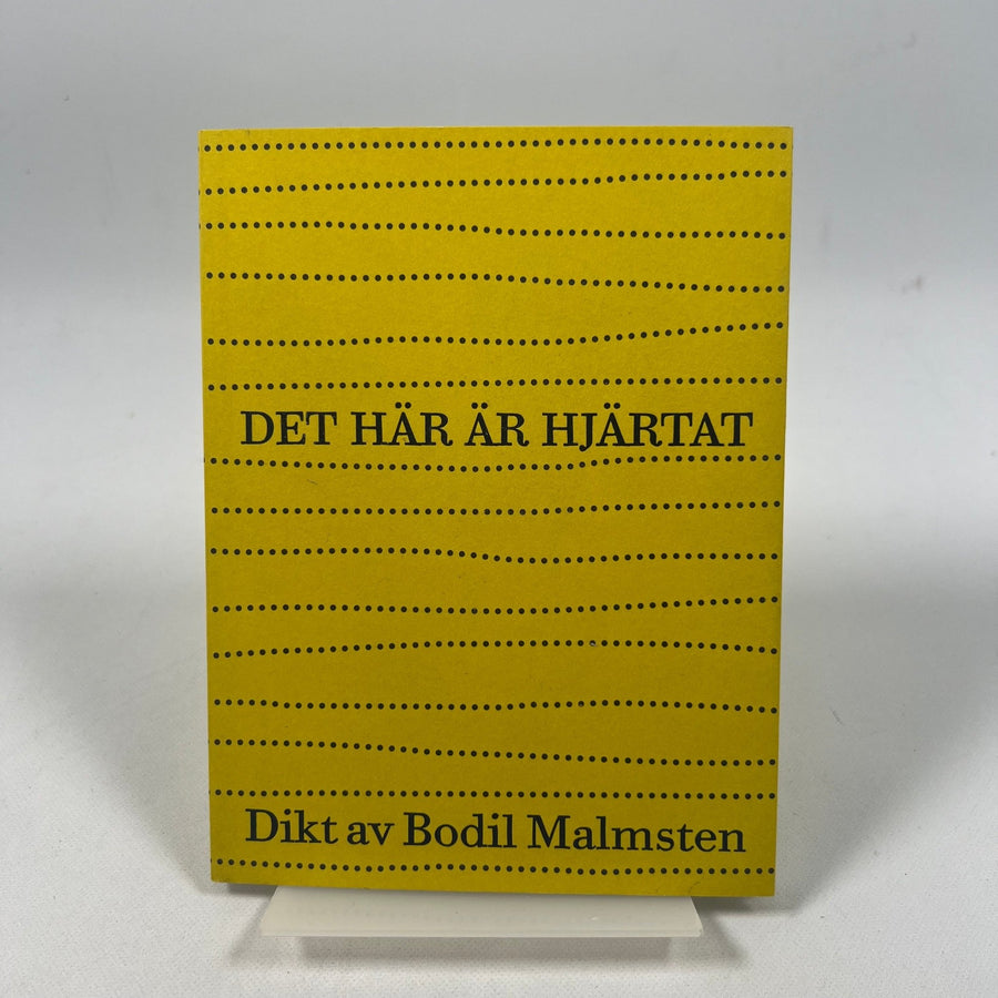 Gul Poesibok av Bodil Malmsten, Klassiker - Homy Secondhand Online