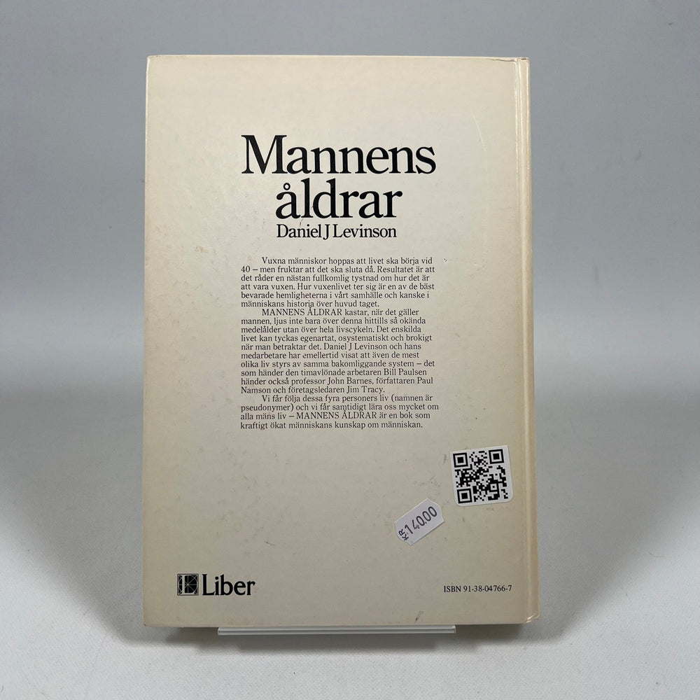 Mannens åldrar av Daniel J Levinson - Psykologi - Homy Secondhand Online