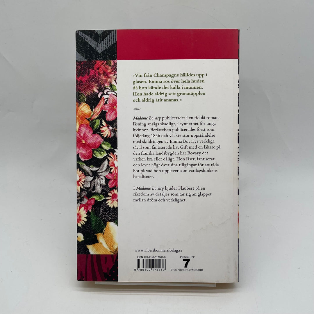 Madame Bovary klassisk bok Albert Bonniers retro