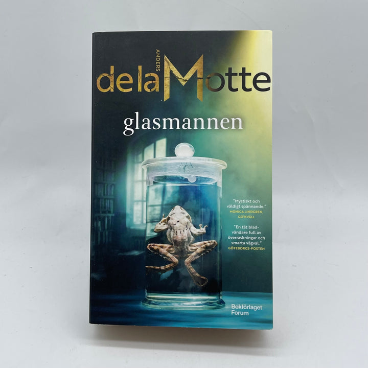 Glasmannen av Anders de la Motte, pocketbok