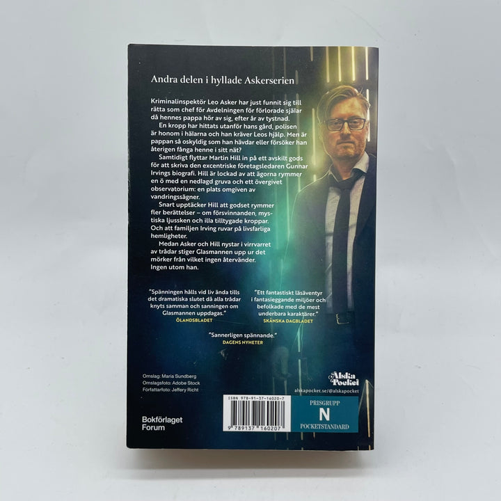 Glasmannen av Anders de la Motte, pocketbok