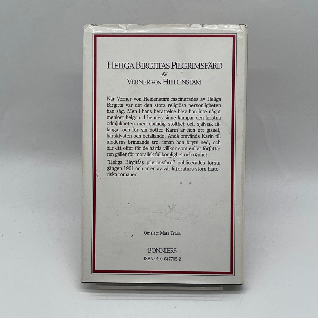 Heliga Birgittas Pilgrimsfärd Bok Retro Bonniers