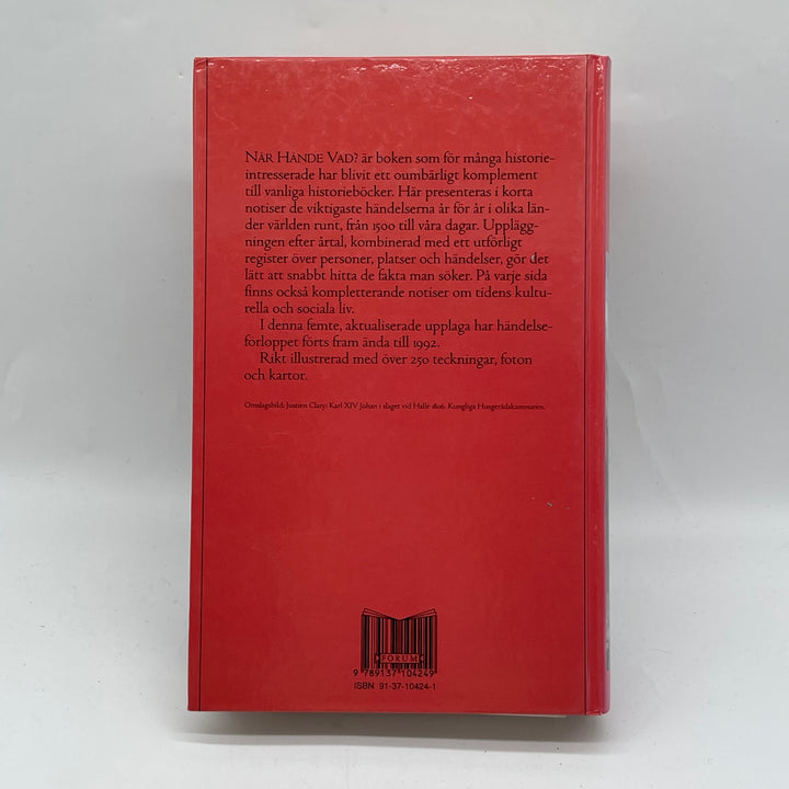 Världshistoriska uppslagsboken När Hände Vad