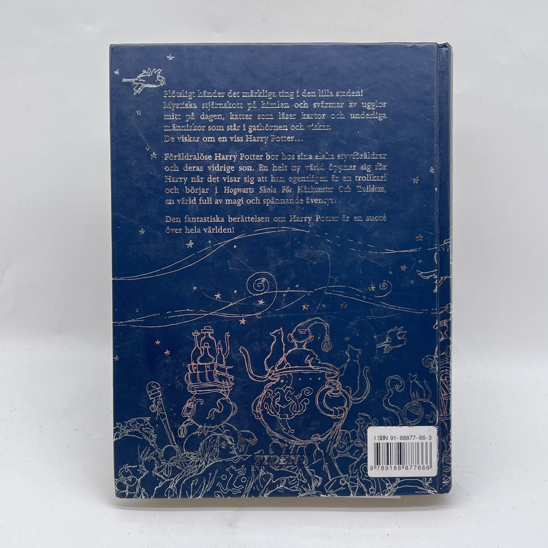 Harry Potter och de Vises Sten bok vintage