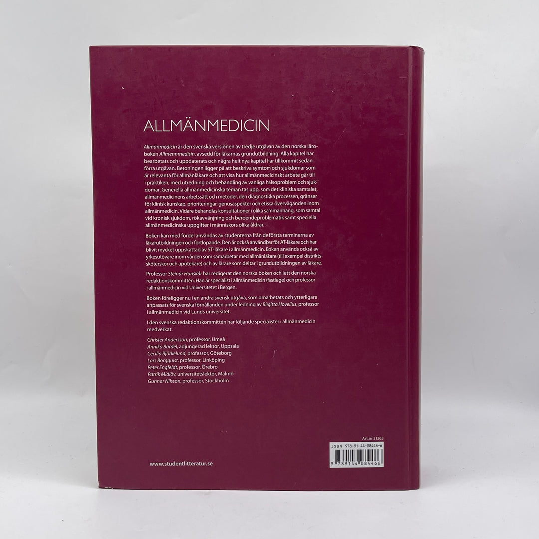 Allmän Medicin Bok Mycket Gott Skick