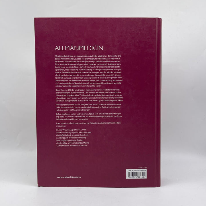 Allmän Medicin Bok Mycket Gott Skick