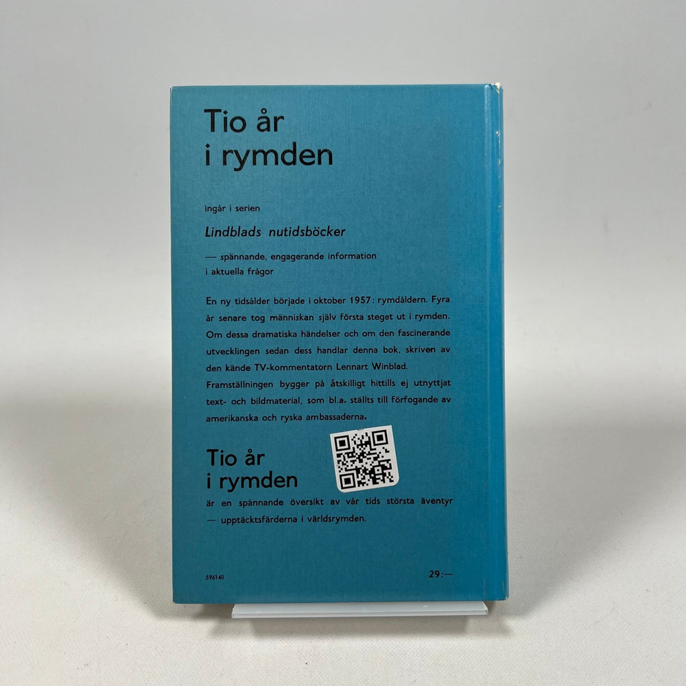 Lennart Winblad - Tio år i rymden, Vintage Bok - Homy Secondhand Online