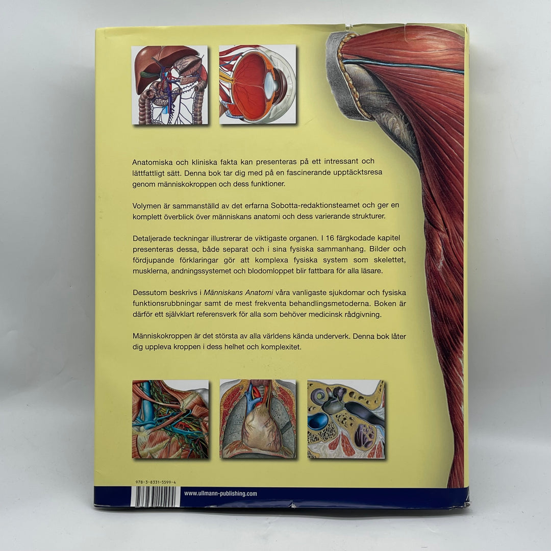 Människans Anatomi Bok H.F.Ullmann