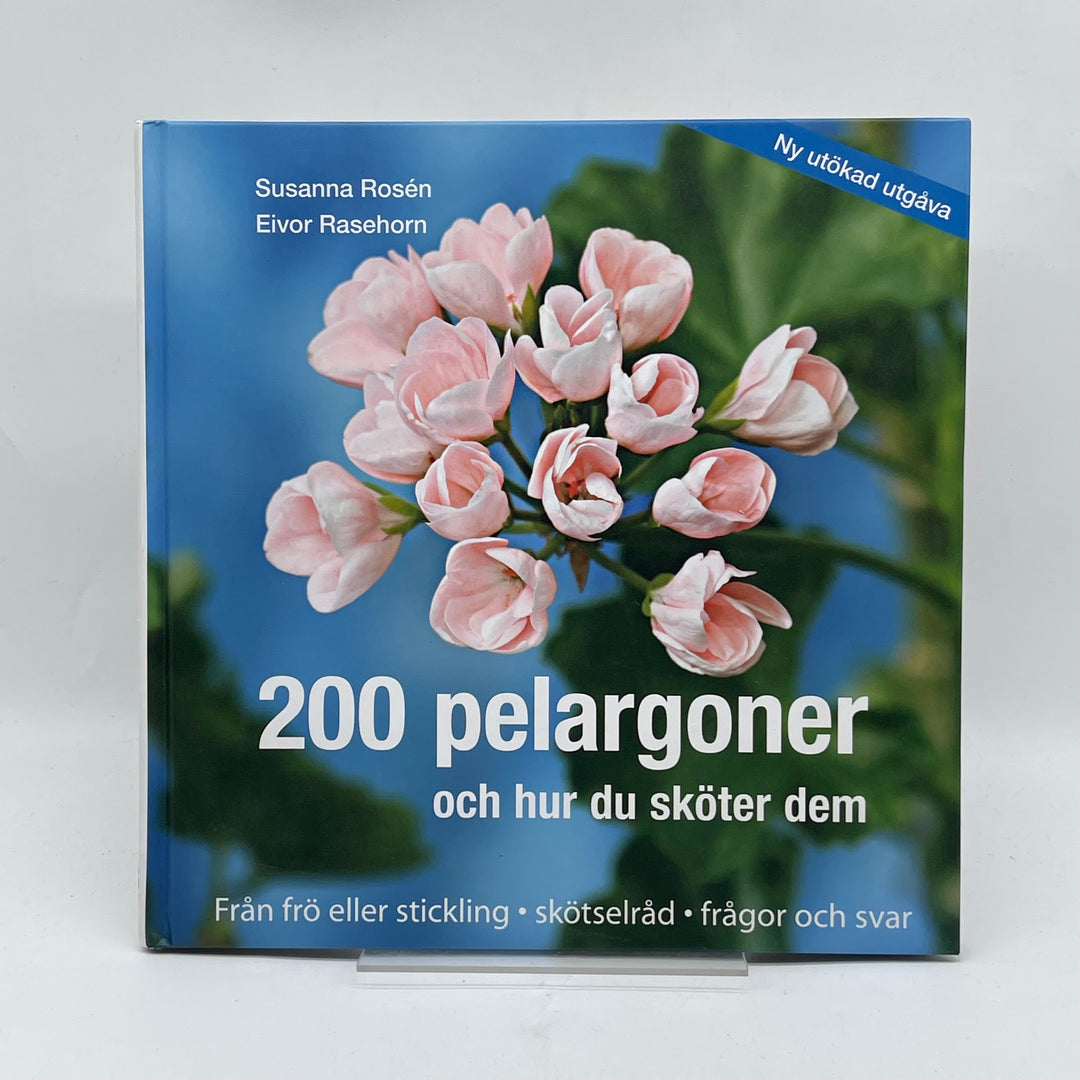 Bok om Pelargoner av Susanna Rosén